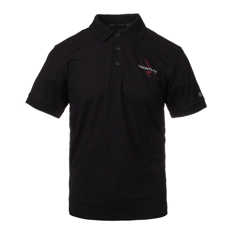 Mens Ogio Spider Polo - Black