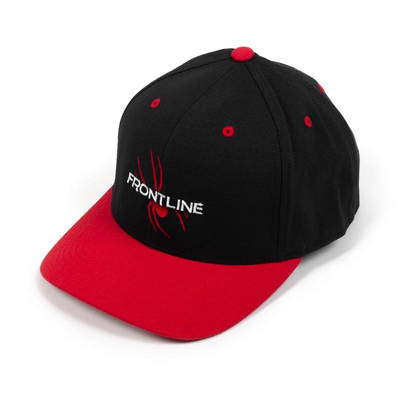 Black/Red Spider Service Hat