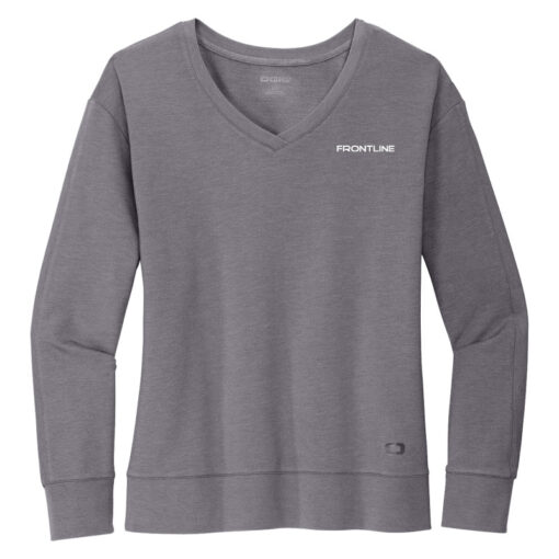Women's Ogio V-Neck Sweater (Grey)